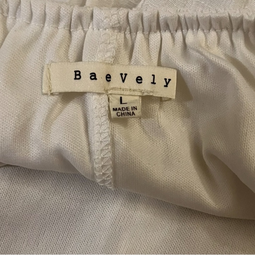 Baevely Chic Cream Sleeveless Mini Dress - Picture 5 of 7